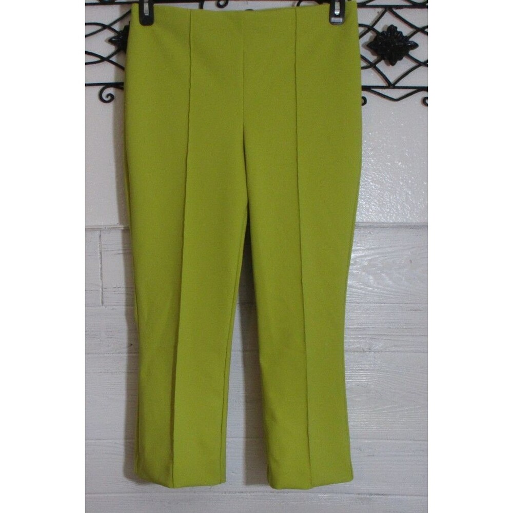 Rachel Zoe Women's Pants Size 8 Green Elastic waist